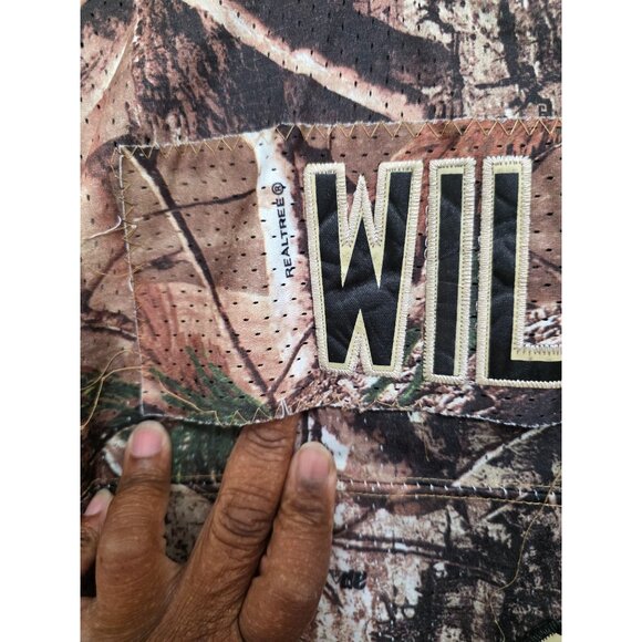 Nike NFL Seattle Seahawks Camouflage Jersey Wilson #3 Size 52 Realtree - Picture 9 of 9